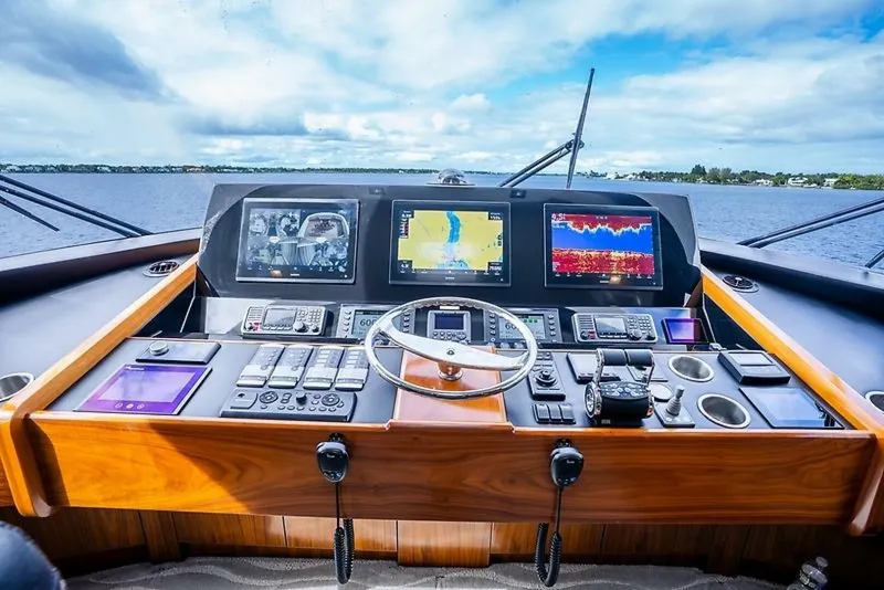 Slide: The Image of Viking 68 Enclosed Bridge 2019 - 56