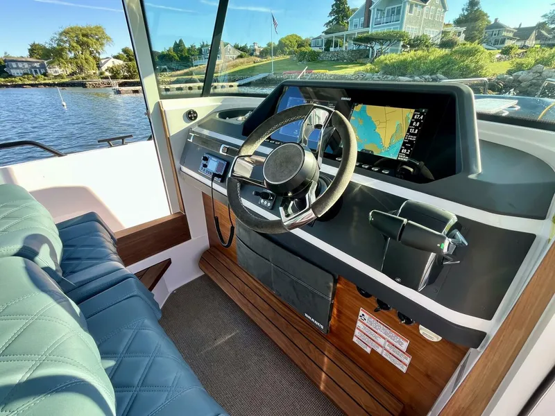 Slide: The Image of Axopar 28 Cabin with AFT CABIN 2022 - 10