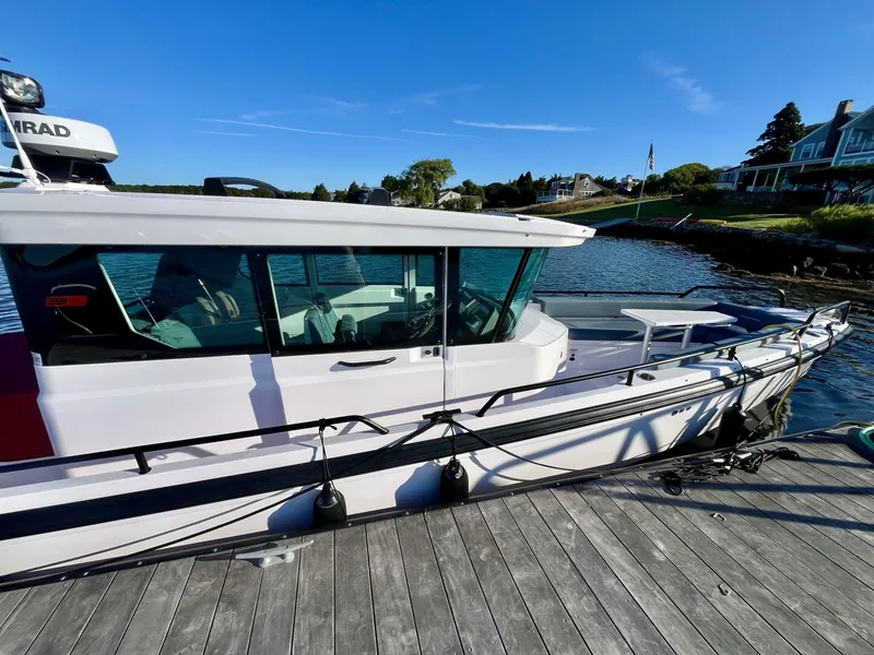 Slide: The Image of Axopar 28 Cabin with AFT CABIN 2022 - 20