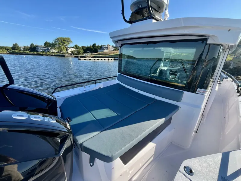 Slide: The Image of Axopar 28 Cabin with AFT CABIN 2022 - 4