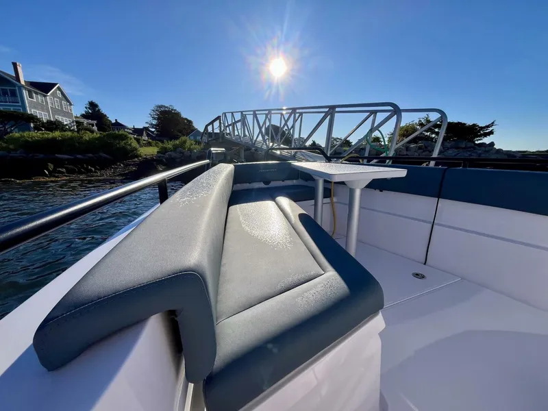 Slide: The Image of Axopar 28 Cabin with AFT CABIN 2022 - 8