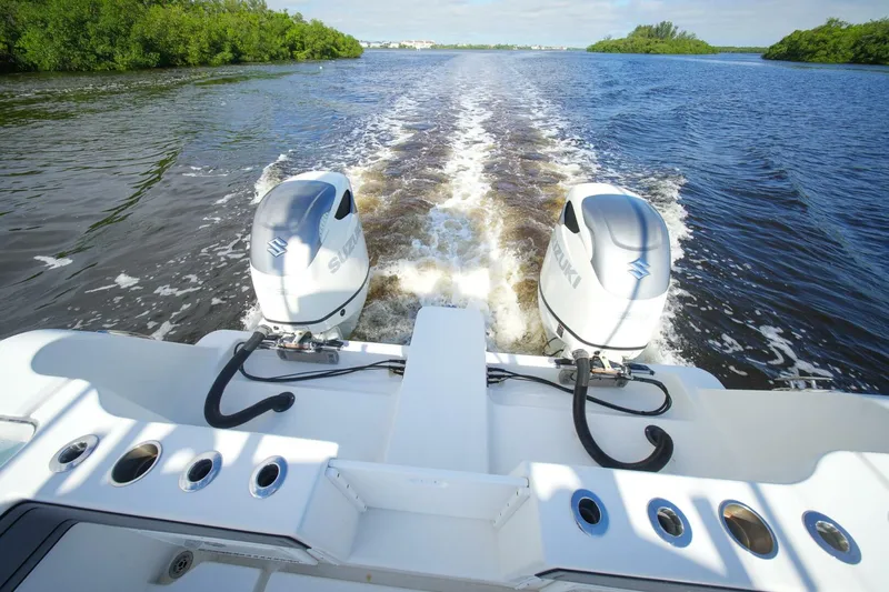 Slide: The Image of TideLine Boats 365 OFFSHORE 2020 - 21