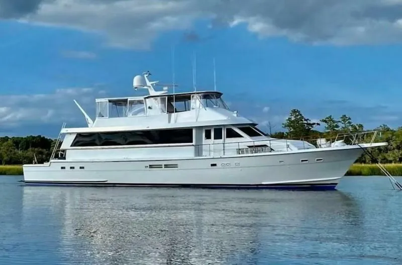 The Image of Hatteras 78 Cockpit Motoryacht 1989 - 0