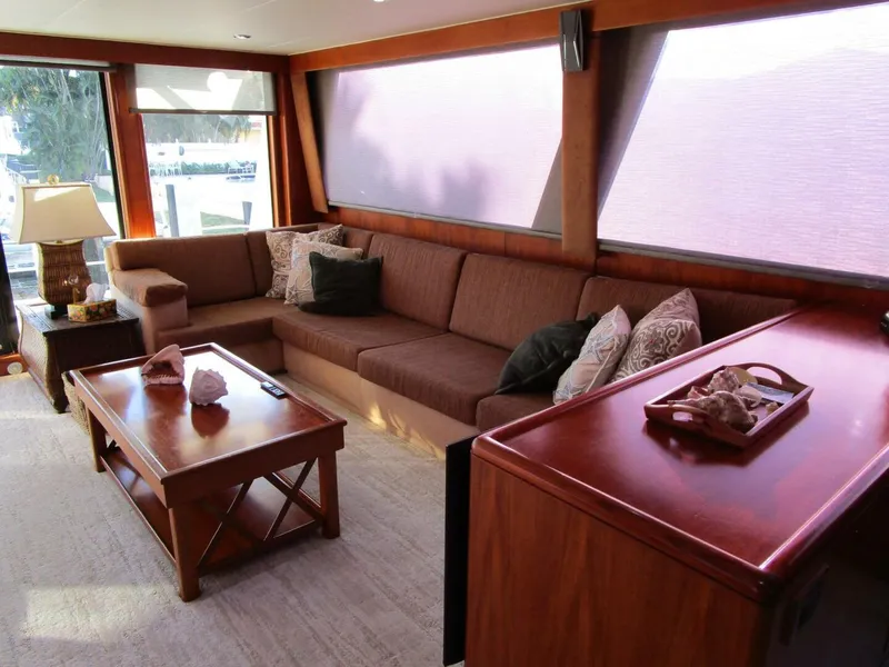 Slide: The Image of Viking Cockpit Motor Yacht 1990 - 10