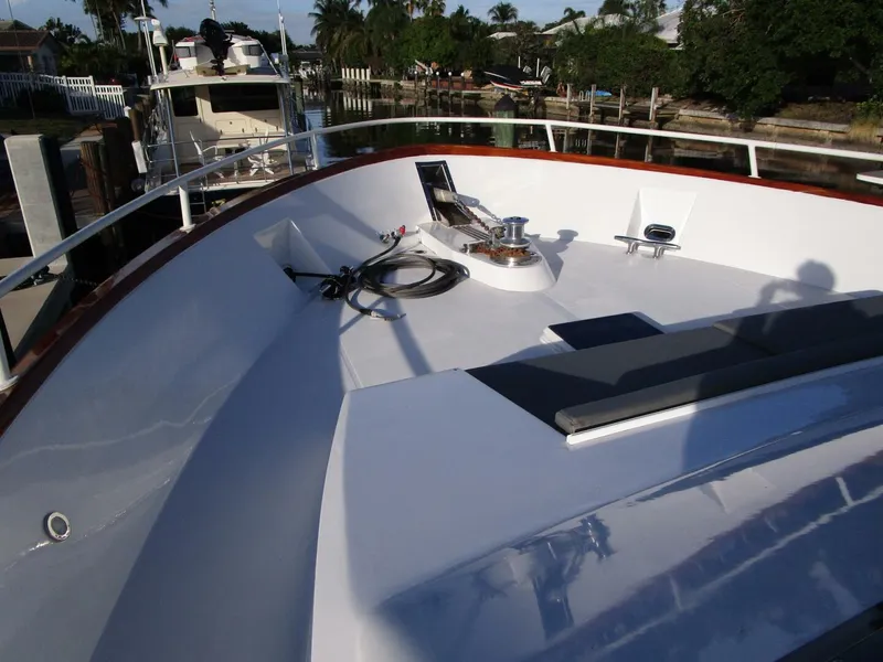 Slide: The Image of Viking Cockpit Motor Yacht 1990 - 37