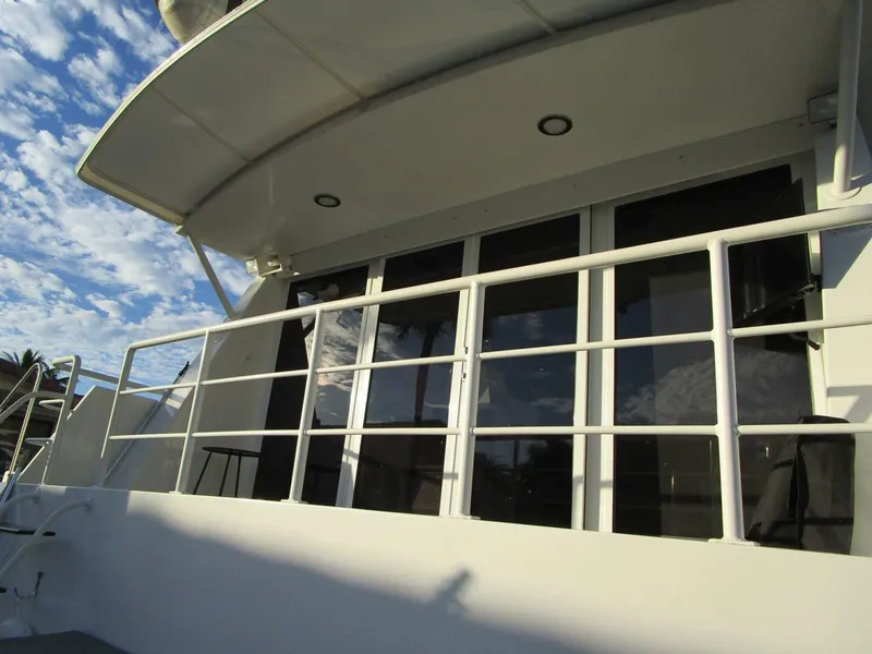 Slide: The Image of Viking Cockpit Motor Yacht 1990 - 43