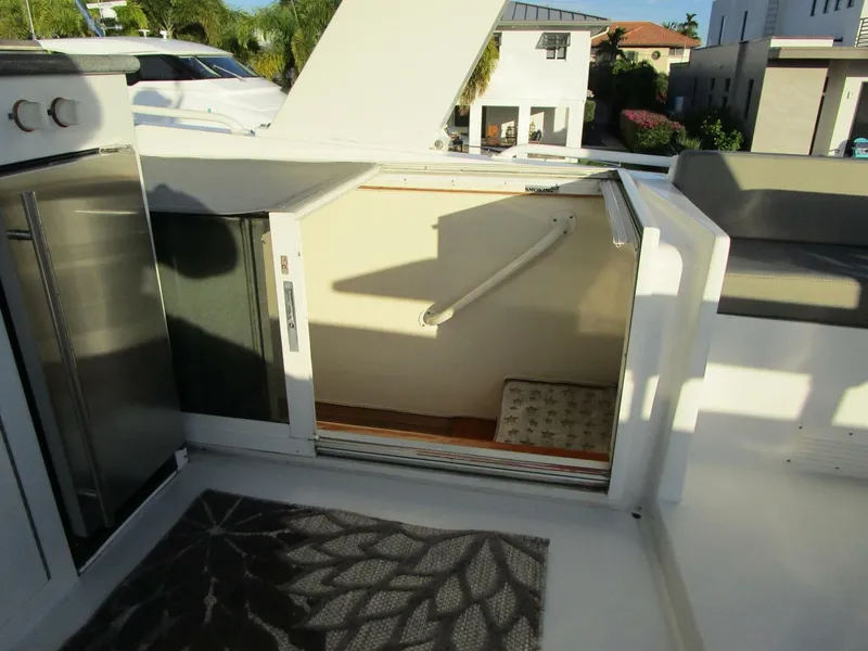 Slide: The Image of Viking Cockpit Motor Yacht 1990 - 48