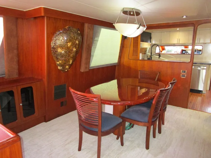 Slide: The Image of Viking Cockpit Motor Yacht 1990 - 8