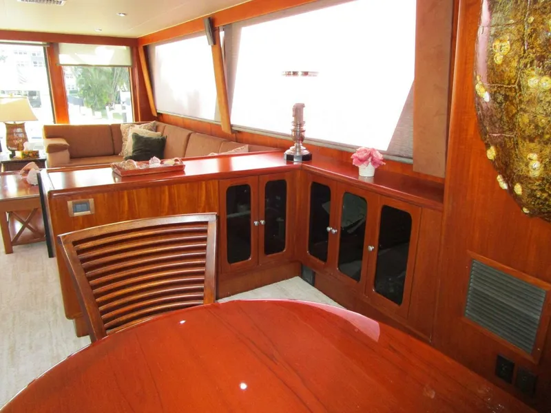 Slide: The Image of Viking Cockpit Motor Yacht 1990 - 9