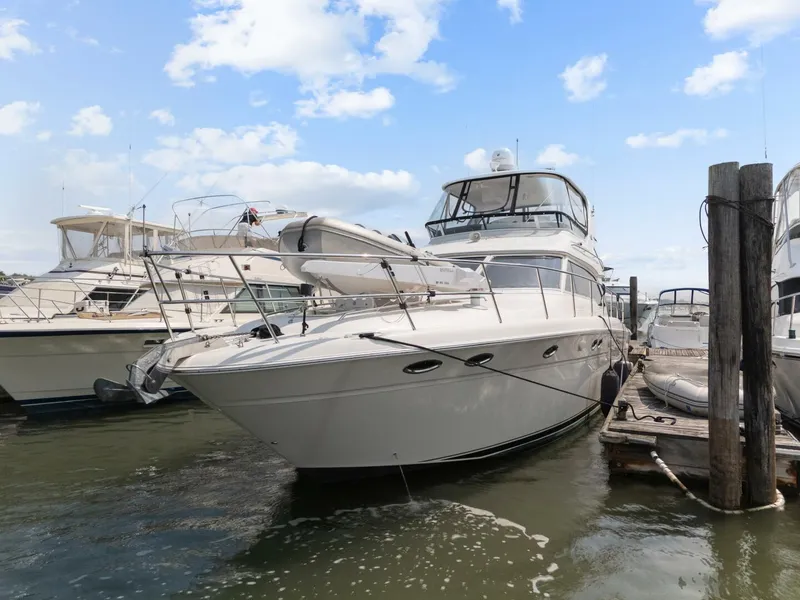 Slide: The Image of Sea Ray 480 Sedan Bridge 2003 - 2