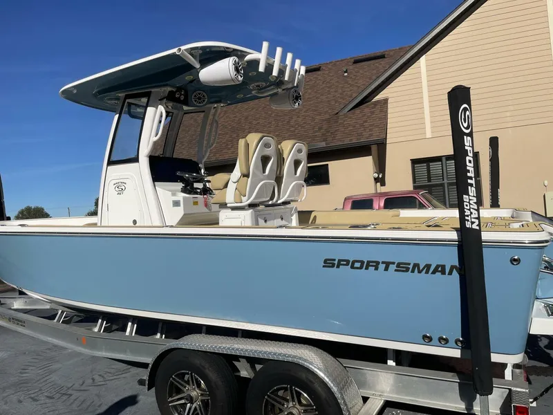 Slide: The Image of Sportsman Masters 267 Bay Boat 2023 - 2