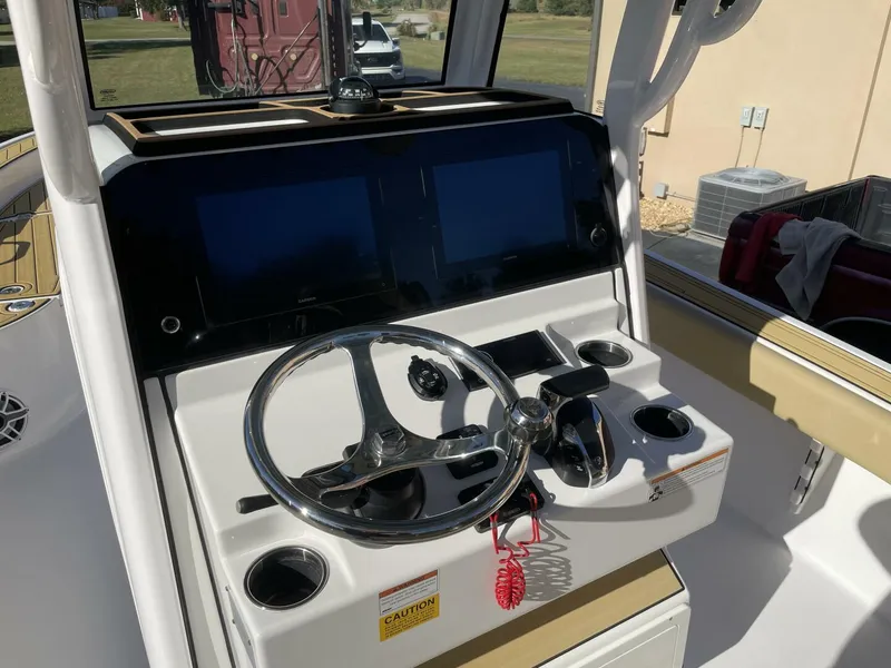 Slide: The Image of Sportsman Masters 267 Bay Boat 2023 - 26