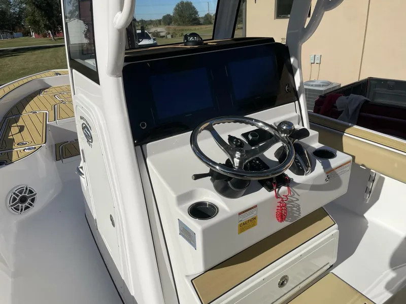 Slide: The Image of Sportsman Masters 267 Bay Boat 2023 - 31