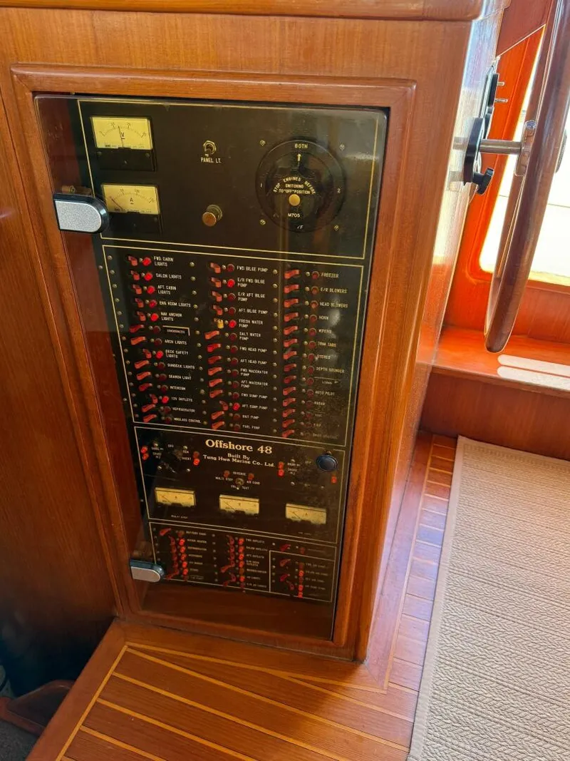 Slide: The Image of Offshore 48 Yachtfisher 1990 - 6
