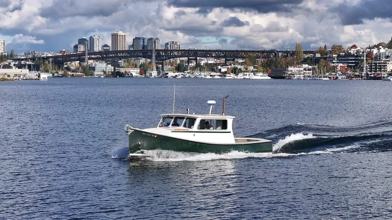 Slide: The Image of Custom Martin Yachts 32 Lobster 1984 - 3