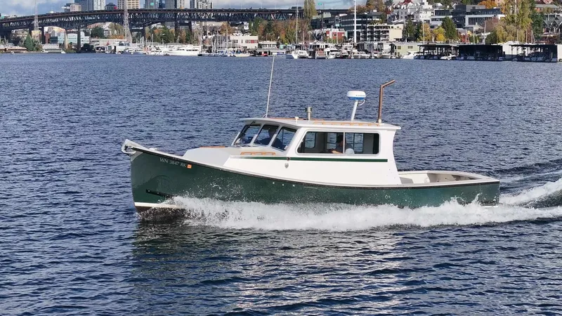 Slide: The Image of Custom Martin Yachts 32 Lobster 1984 - 4