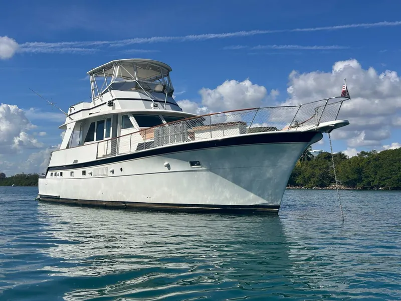 The Image of Hatteras 58 Yacht Fisherman 1975 - 0