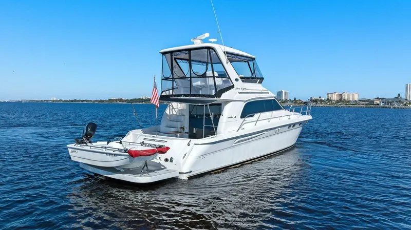 Slide: The Image of Sea Ray 480 Sedan Bridge 1998 - 22