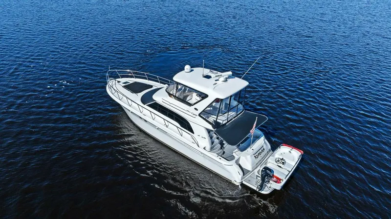 Slide: The Image of Sea Ray 480 Sedan Bridge 1998 - 26