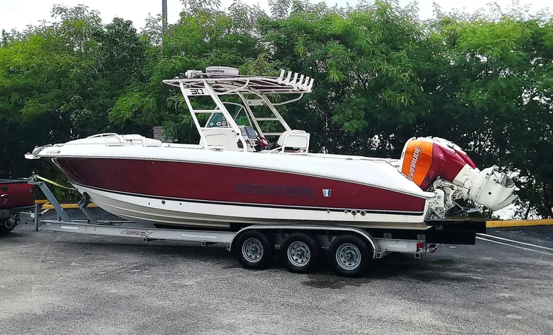 Slide: The Image of Wellcraft 30 Scarab Sport 2008 - 2