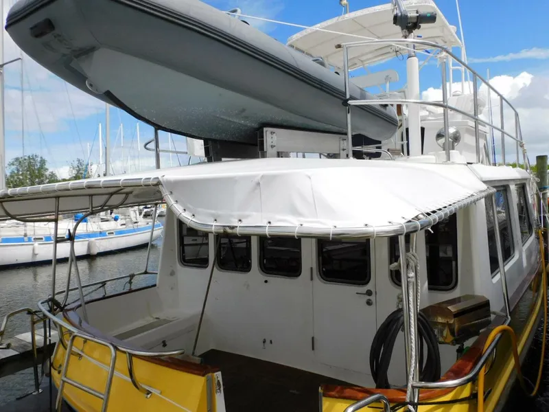Slide: The Image of Hans Christian 45 Independence Trawler 1988 - 2