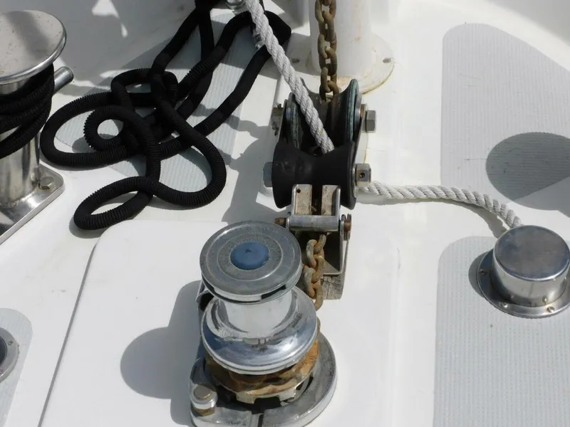 Slide: The Image of Hans Christian 45 Independence Trawler 1988 - 33