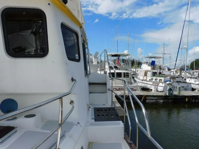 Slide: The Image of Hans Christian 45 Independence Trawler 1988 - 35