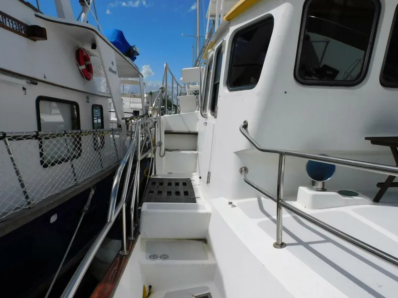 Slide: The Image of Hans Christian 45 Independence Trawler 1988 - 36