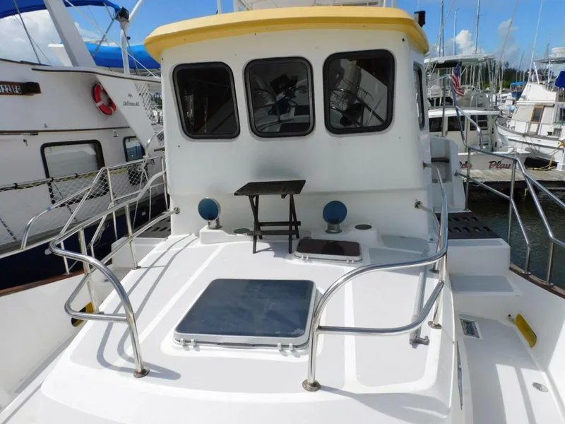 Slide: The Image of Hans Christian 45 Independence Trawler 1988 - 37