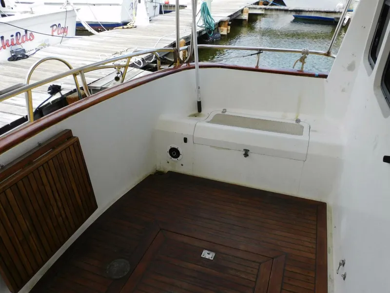 Slide: The Image of Hans Christian 45 Independence Trawler 1988 - 4