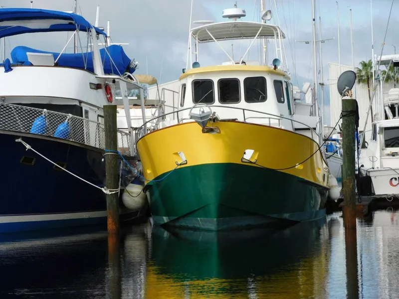 Slide: The Image of Hans Christian 45 Independence Trawler 1988 - 50