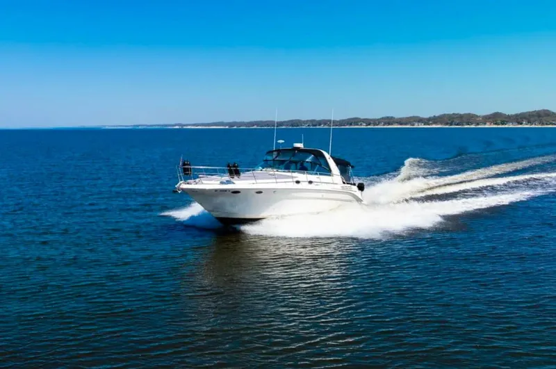 Slide: The Image of Sea Ray 400 Sundancer 1997 - 12