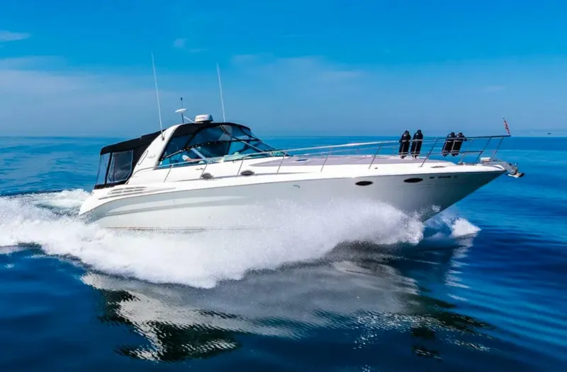 Slide: The Image of Sea Ray 400 Sundancer 1997 - 15