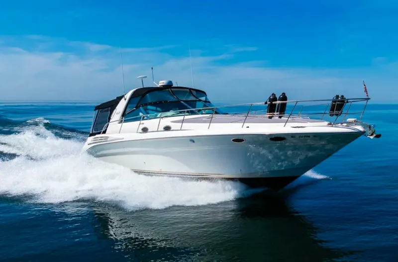 Slide: The Image of Sea Ray 400 Sundancer 1997 - 17