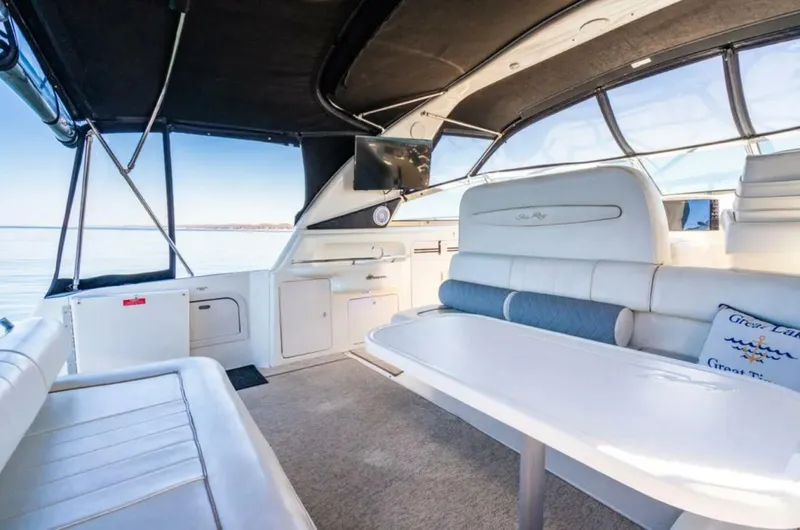 Slide: The Image of Sea Ray 400 Sundancer 1997 - 40