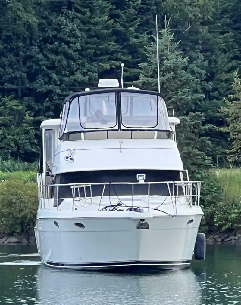 Slide: The Image of Carver Yachts 355 Aft Cabin 1998 - 6
