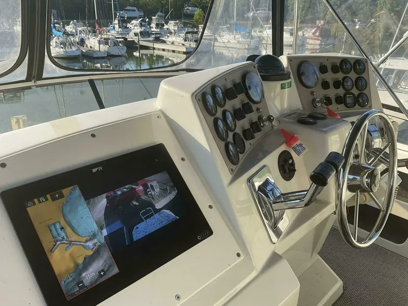 Slide: The Image of Carver Yachts 355 Aft Cabin 1998 - 7