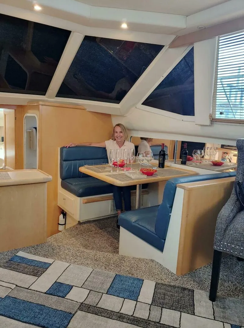Slide: The Image of Carver Yachts 355 Aft Cabin 1998 - 9