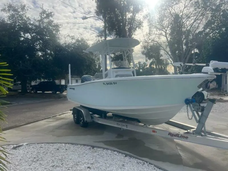 Slide: The Image of Sportsman 232 Platinum Center Console 2021 - 2