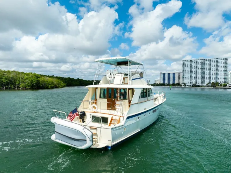 The Image of Hatteras 53 Yacht Fisherman 1978 - 0