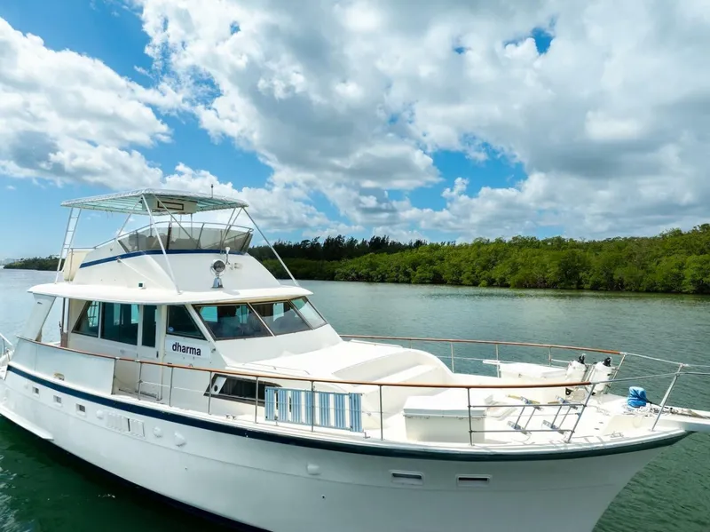 Slide: The Image of Hatteras 53 Yacht Fisherman 1978 - 10
