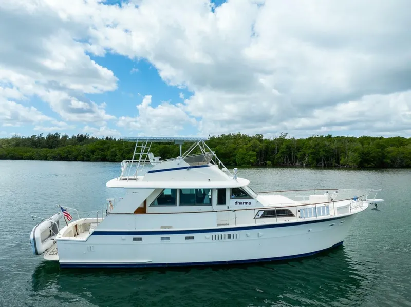 Slide: The Image of Hatteras 53 Yacht Fisherman 1978 - 2
