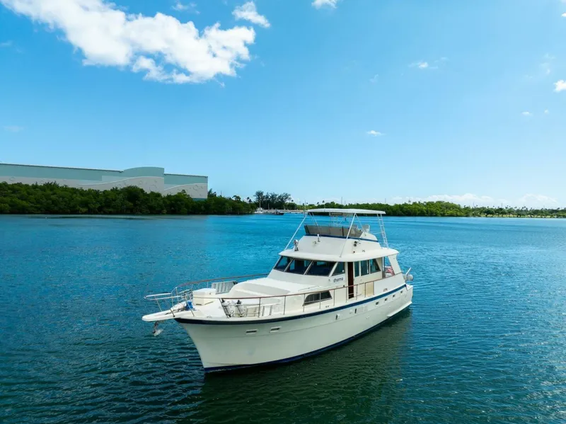 Slide: The Image of Hatteras 53 Yacht Fisherman 1978 - 4
