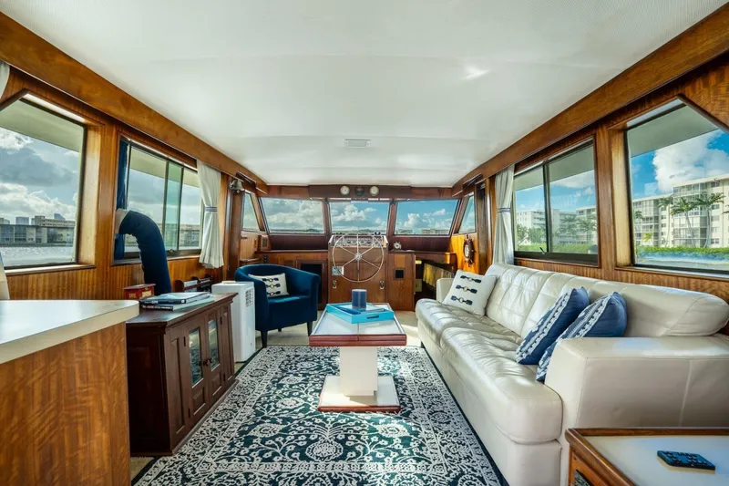 Slide: The Image of Hatteras 53 Yacht Fisherman 1978 - 54