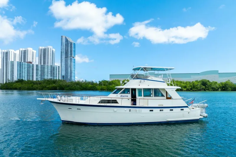 Slide: The Image of Hatteras 53 Yacht Fisherman 1978 - 7
