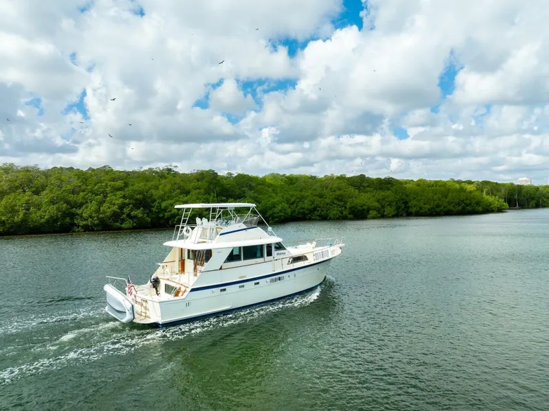 Slide: The Image of Hatteras 53 Yacht Fisherman 1978 - 9