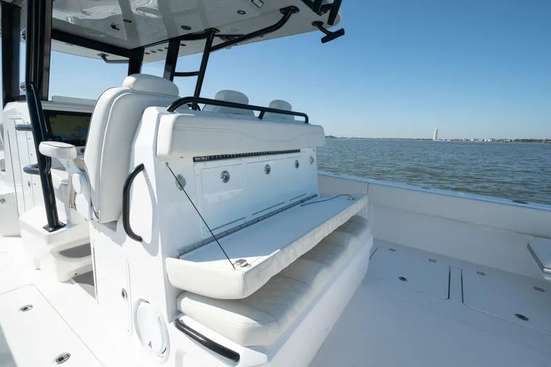 Slide: The Image of Invincible 35 Catamaran 2021 - 12