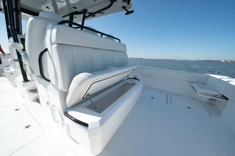 Slide: The Image of Invincible 35 Catamaran 2021 - 13