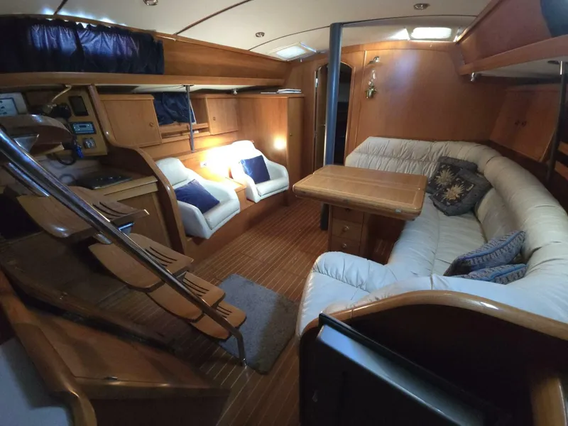 Slide: The Image of Jeanneau Sun Odyssey 42 Atlantic Cruiser 1998 - 24
