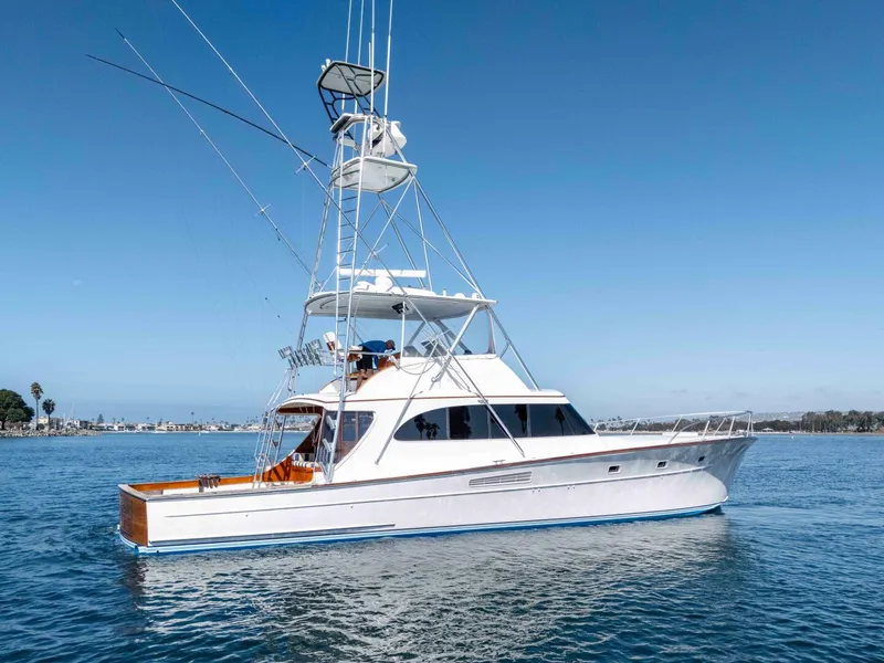 Slide: The Image of Merritt Yachts 55 Convertible 1981 - 44